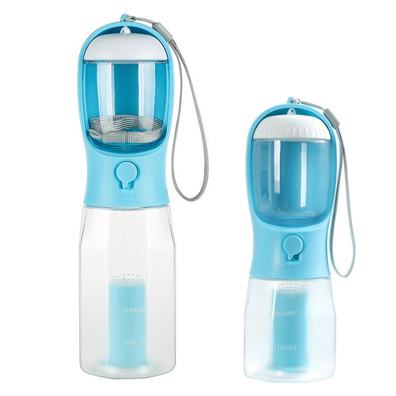 Drinkfles Hond 3-in-1