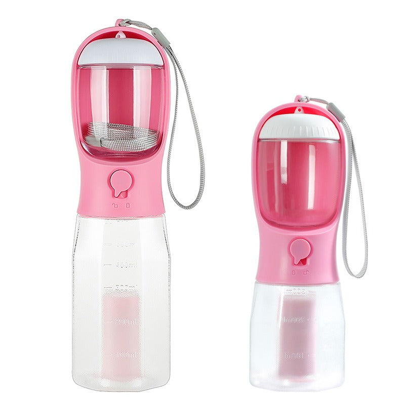 Drinkfles Hond 3-in-1