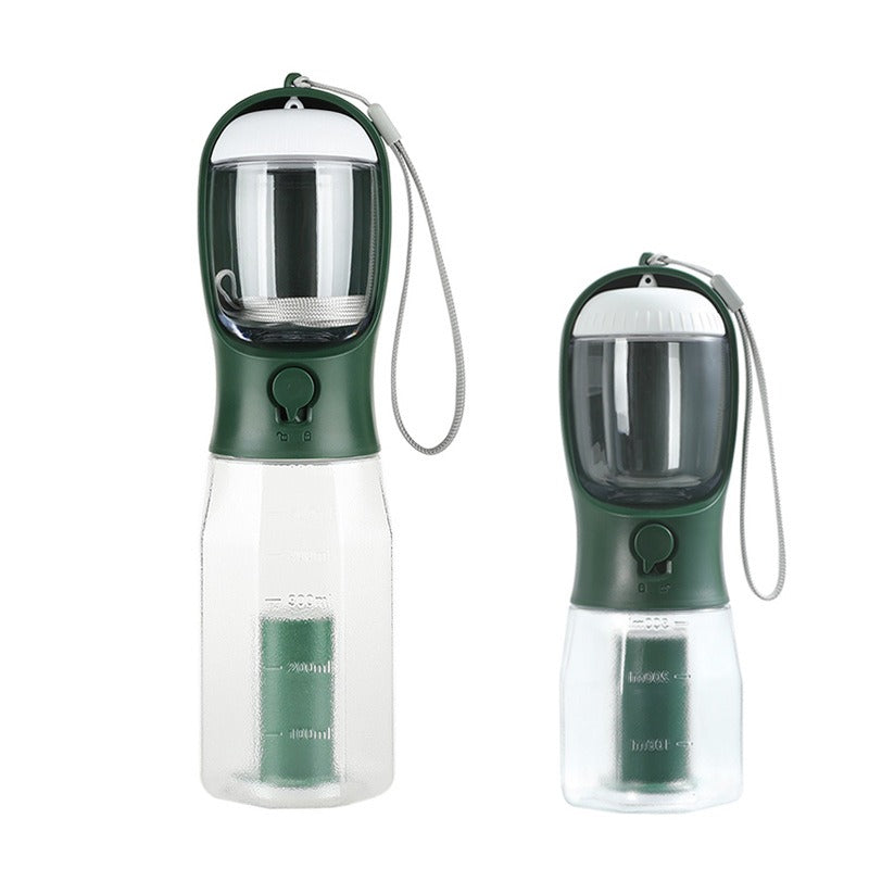 Drinkfles Hond 3-in-1